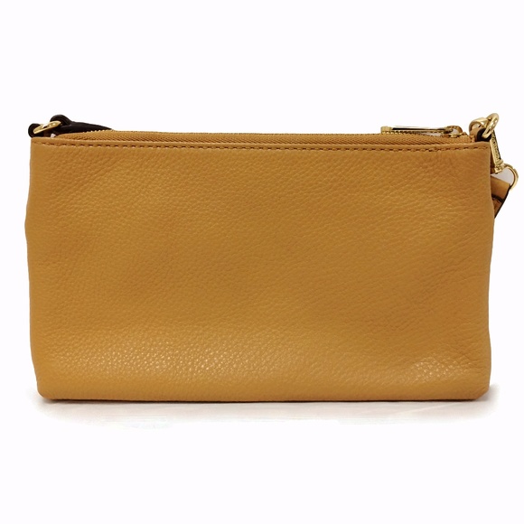Michael Michael Kors Tan Leather Wallet Wristlet - Picture 8 of 8